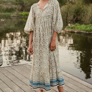 The paisley dress in larkspur by Christy dawn xs NWT